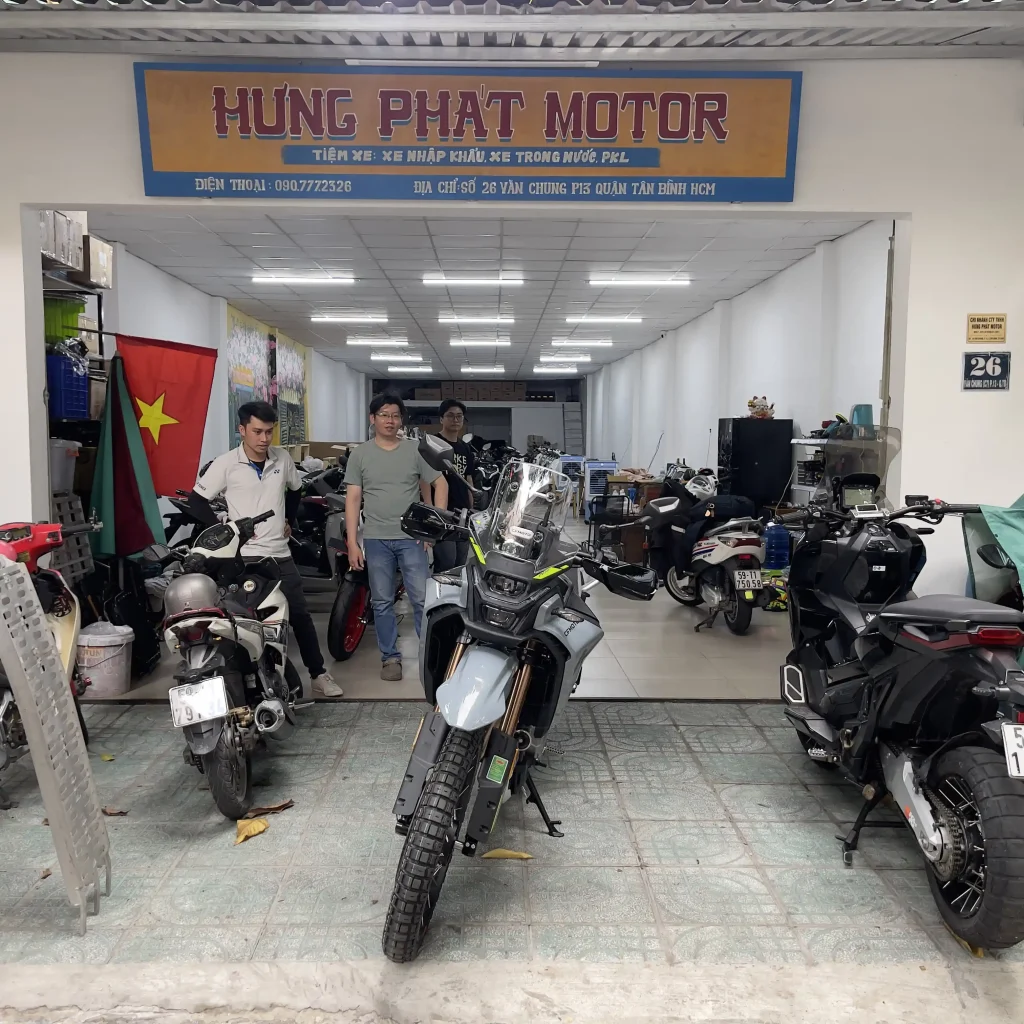 Giao cfmoto 450mt cho khach ben tre hung phat motor 3