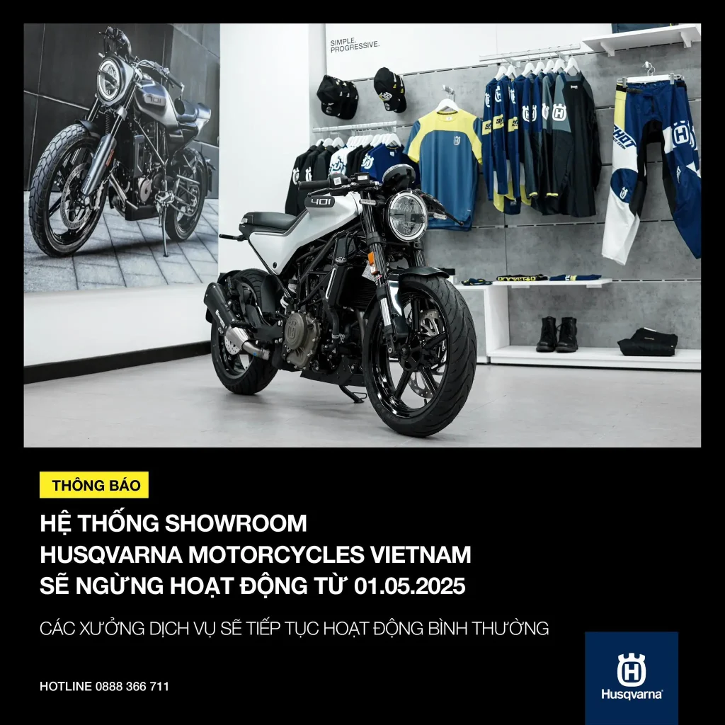 Showroom trống trải sau tin KTM, Husqvarna rời đi